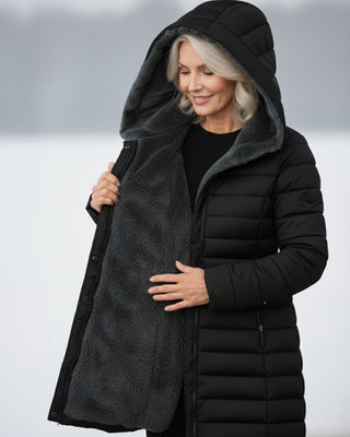 Donna | Gefütterte Fleece-Steppjacke