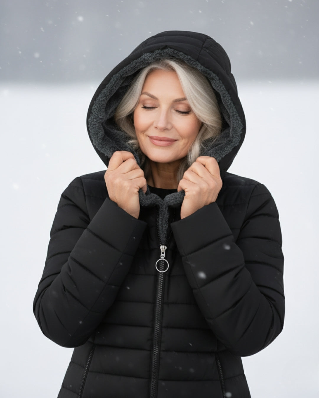 Donna | Gefütterte Fleece-Steppjacke
