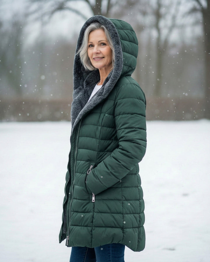 Donna | Gefütterte Fleece-Steppjacke