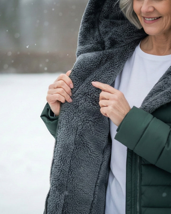 Donna | Gefütterte Fleece-Steppjacke