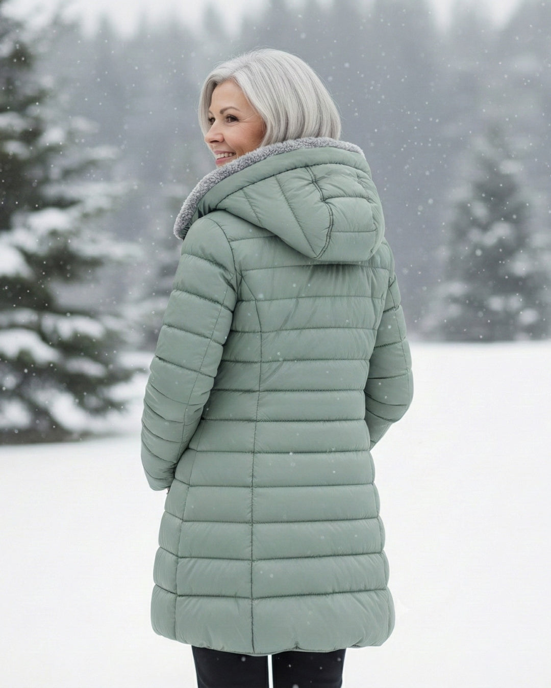 Donna | Gefütterte Fleece-Steppjacke