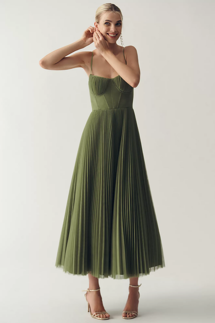 Tamara | Elegant midikjole med korset