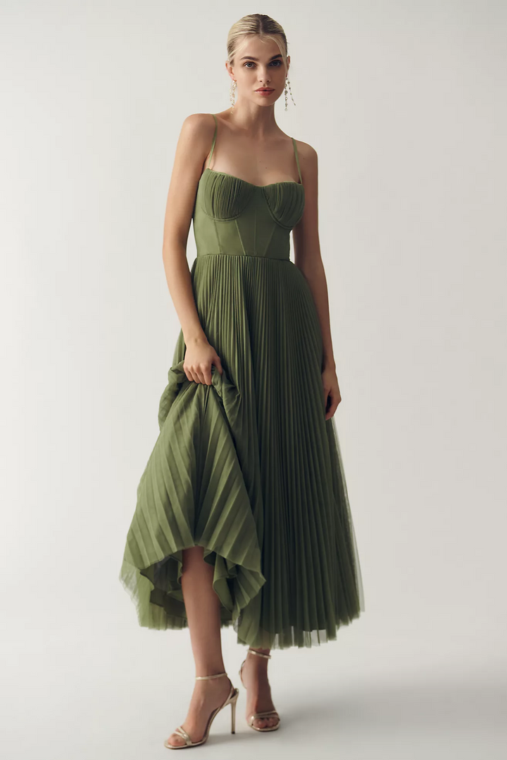 Tamara | Elegant midikjole med korset