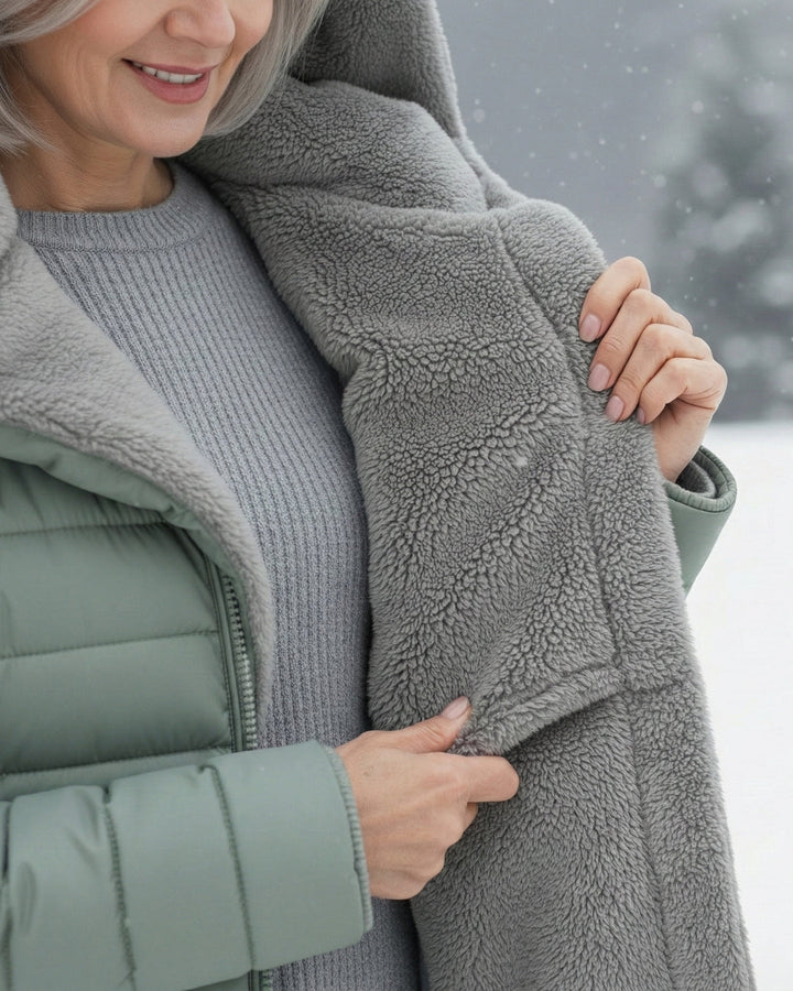 Donna | Gefütterte Fleece-Steppjacke