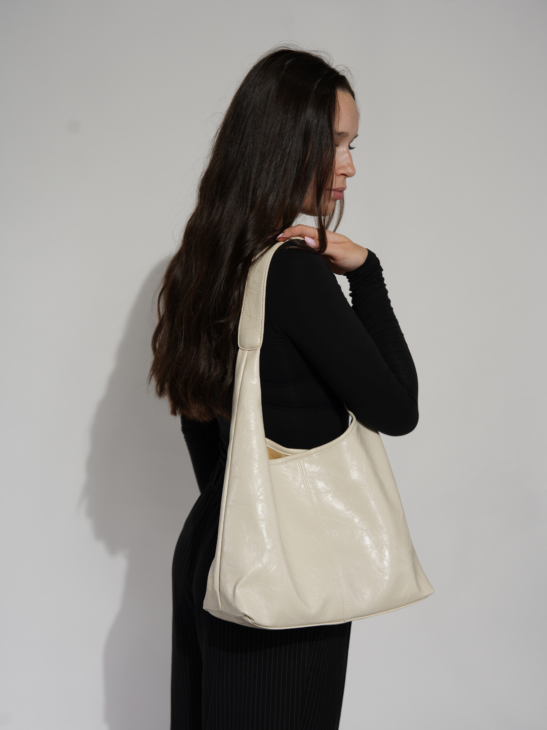 Jytte | Chic Sort Hobo Taske