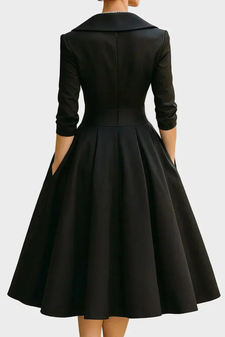 Ceryn | Satin Midi Kjole