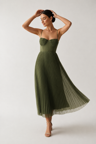 Tamara | Elegant midikjole med korset