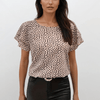 Gry | Mønstret bluse