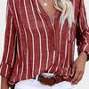 Luna | Stribet bluse