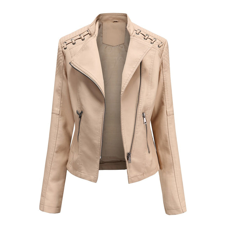 Marguerite™ | Asymmetrische Steppjacke mit Ösen