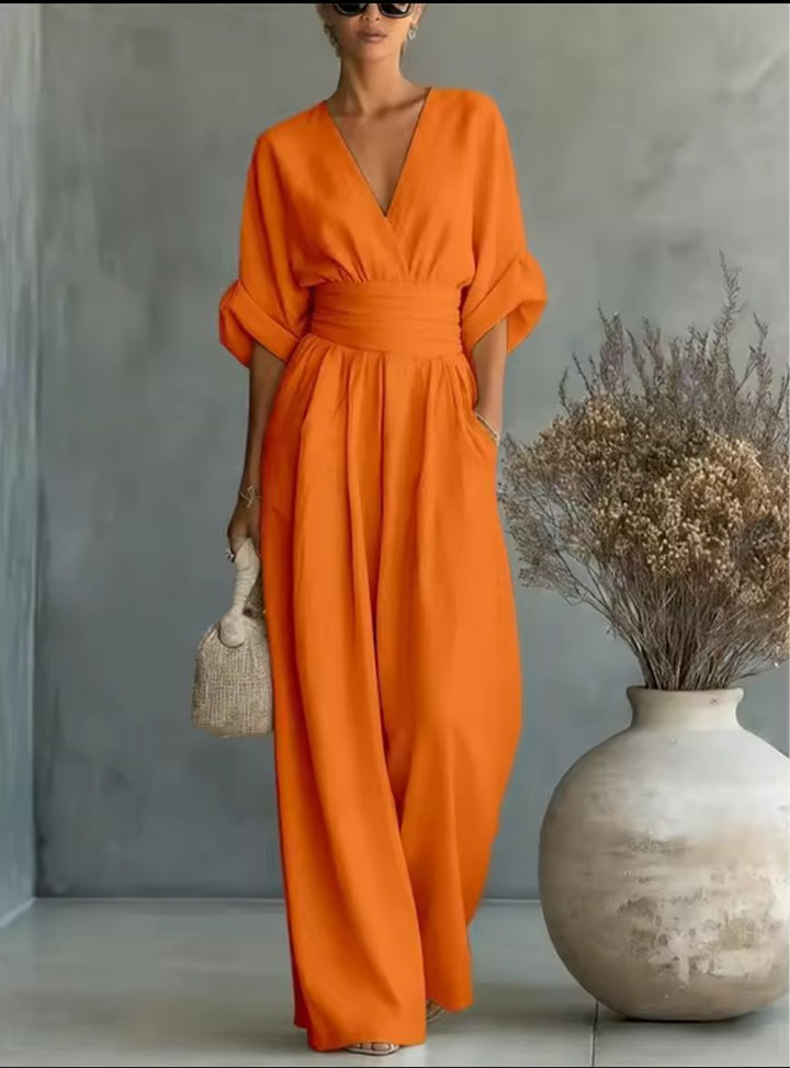 Risel | Elegant jumpsuit med vide ben