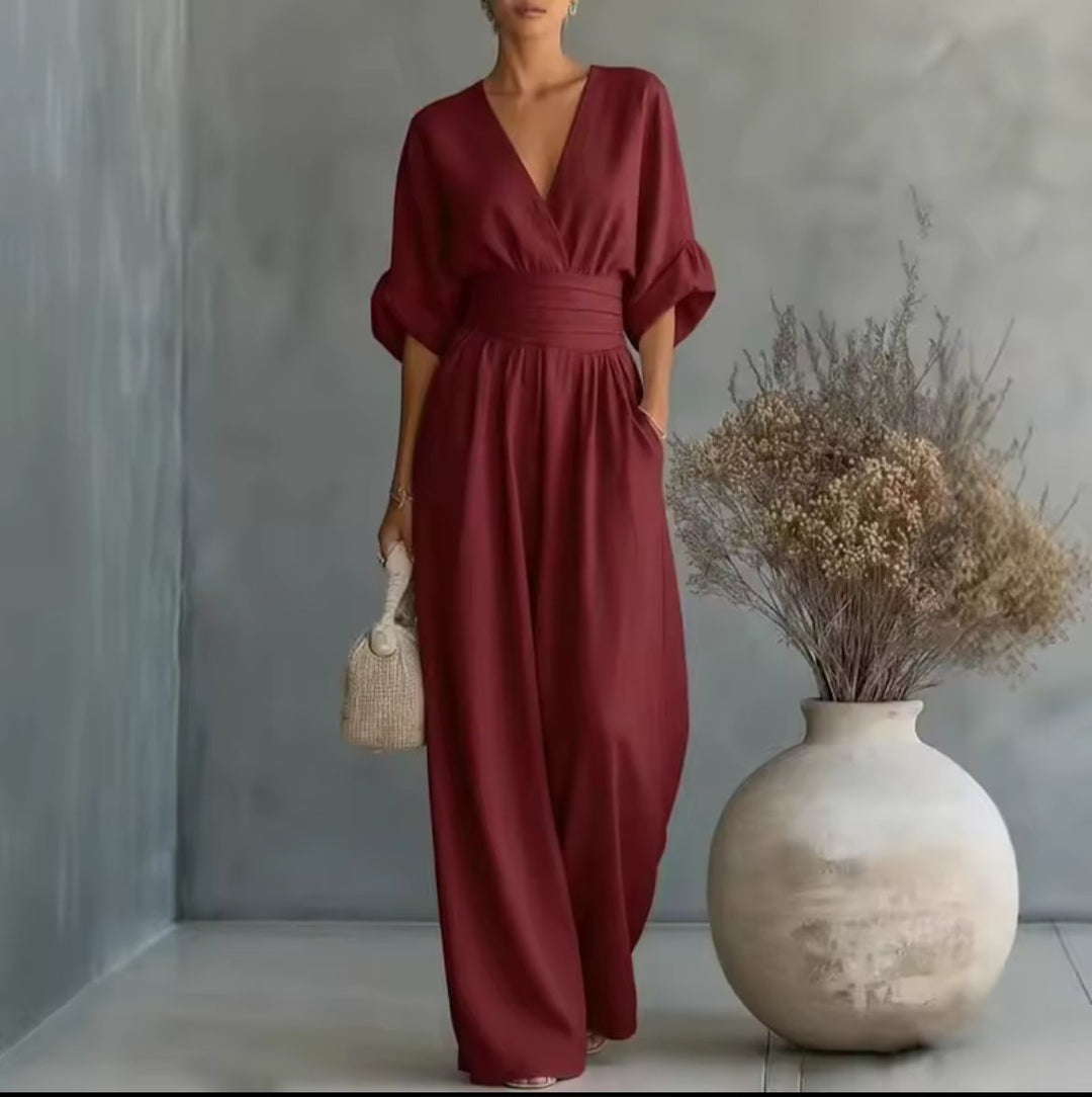 Risel | Elegant jumpsuit med vide ben