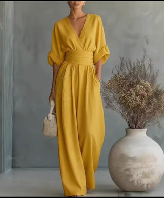 Risel | Elegant jumpsuit med vide ben