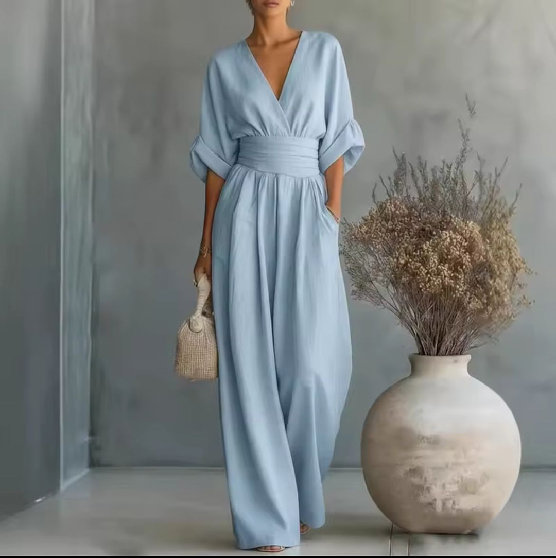 Risel | Elegant jumpsuit med vide ben