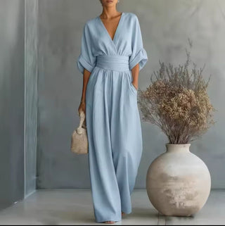 Risel | Elegant jumpsuit med vide ben