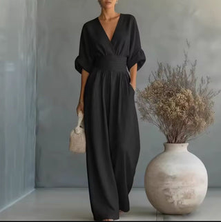 Risel | Elegant jumpsuit med vide ben