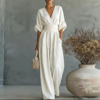 Risel | Elegant jumpsuit med vide ben