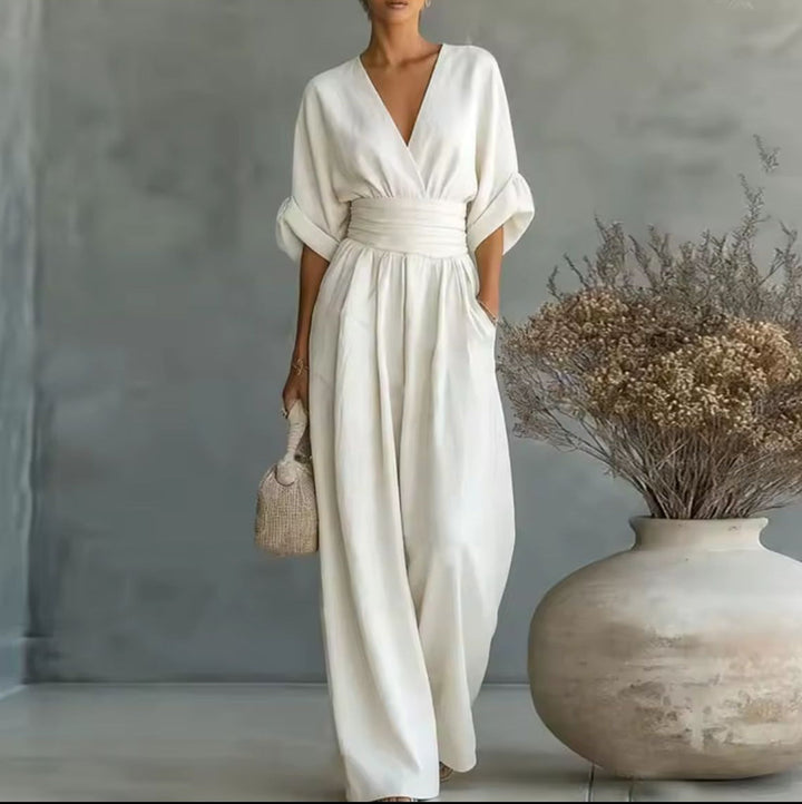 Risel | Elegant jumpsuit med vide ben