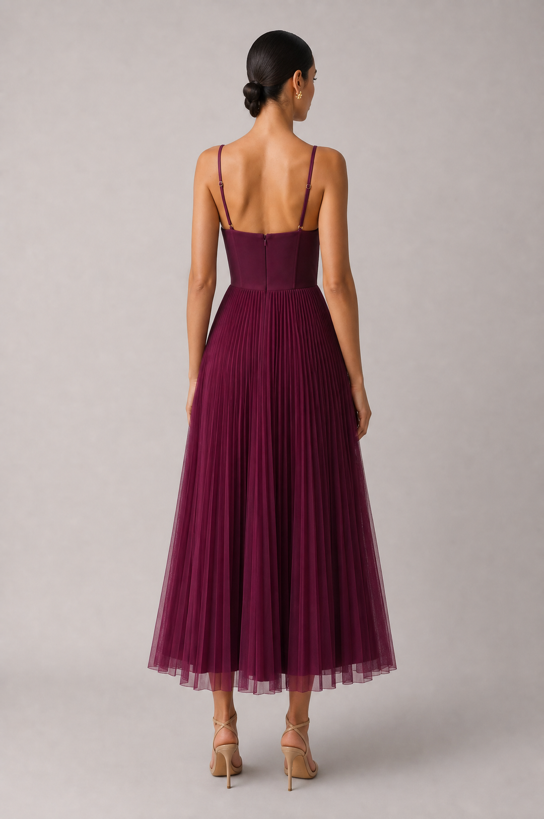 Tamara | Elegant midikjole med korset