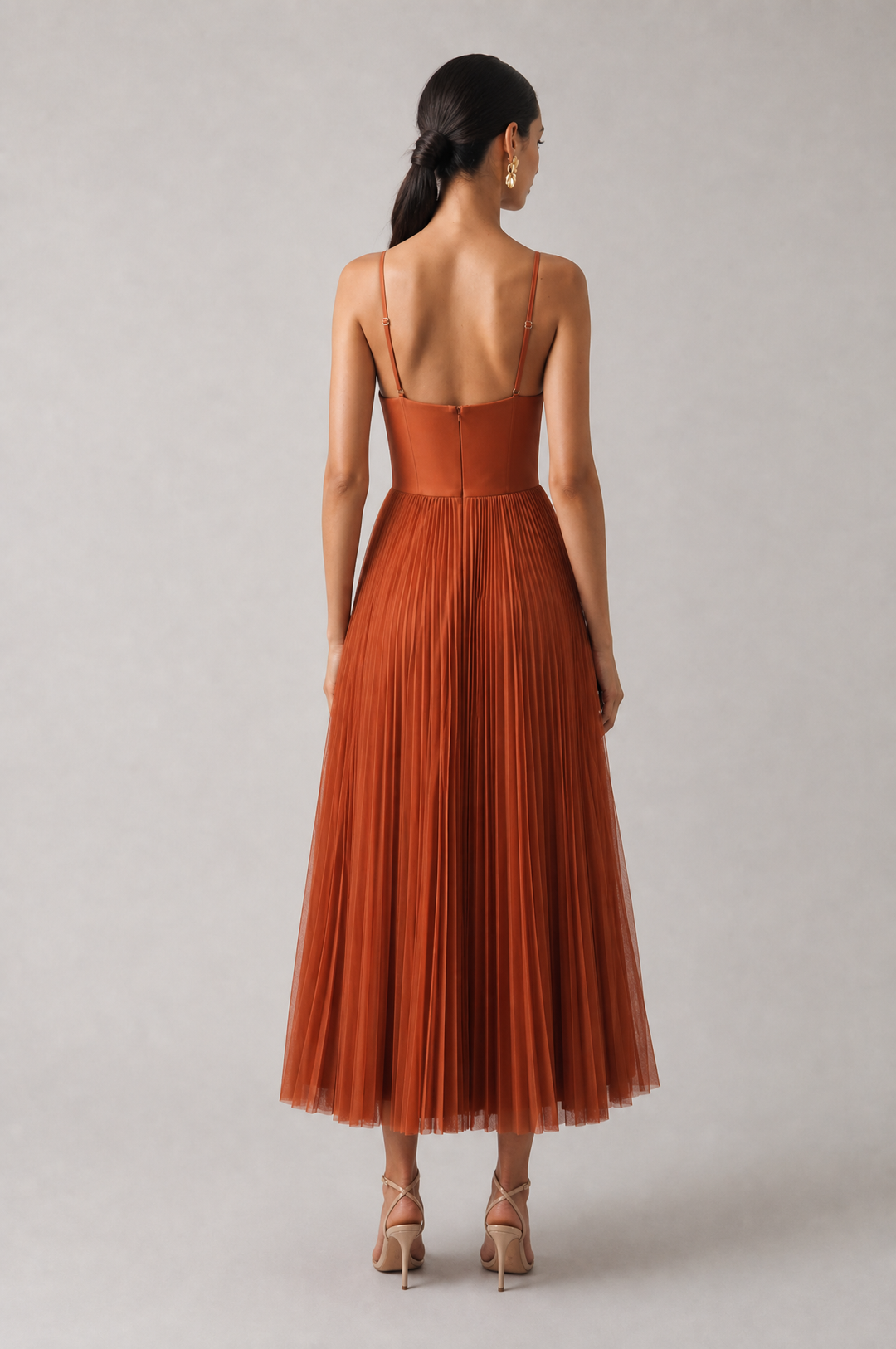 Tamara | Elegant midikjole med korset
